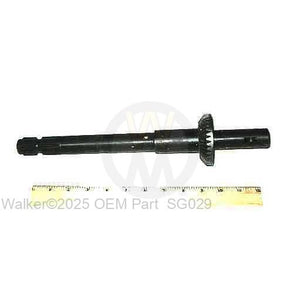 Walker Part # SG029 : OUTPUT SHAFT/GEAR ASSY (7050/7050-10/7050-11)