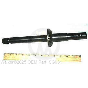 Walker Part # SG031 : OUTPUT SHAFT/GEAR ASSEMBLY (8050/8050-10/8050-11)