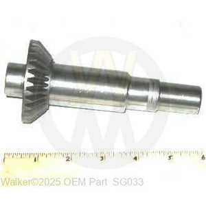 Walker Part # SG033 : OUTPUT SHAFT/GEAR ASSY (8051/8051-10)