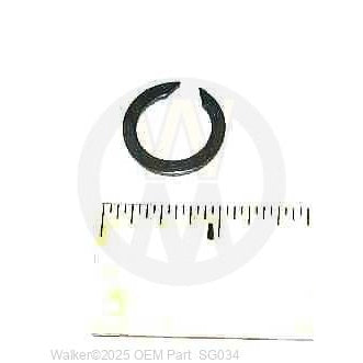Walker Part # SG034 : RETAINING RING  .650ID (7050/8050)