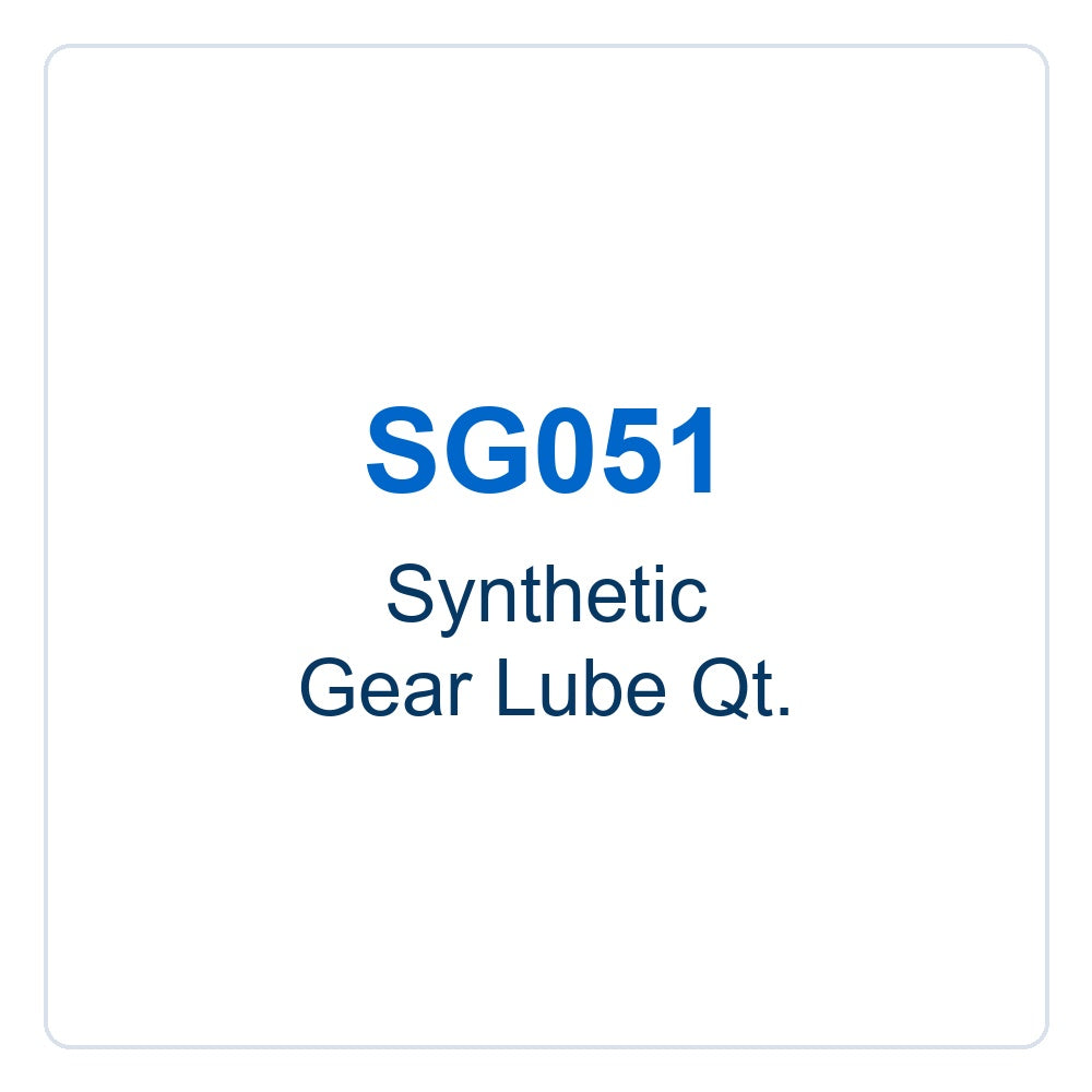 Walker Part # SG051 : Synthetic Gear Lube Qt.