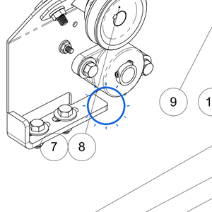 EcoLawn U-0011 Key Stock 3/16" X 3/16" X 1 1/4"LGT — Drive Assembly replacement part for ECO Series top dressers