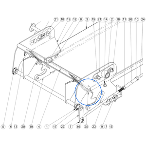 EcoLawn U-0047 Feed Trap Guide — Feed Trap Assembly replacement part for ECO Series top dressers