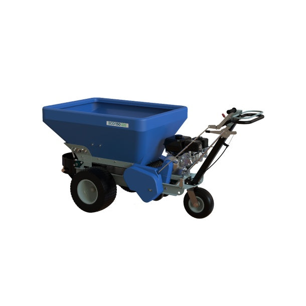 EcoLawn ECO150 belt-driven single-disc compost spreader