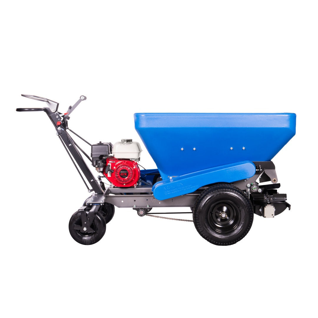 EcoLawn ECO250 commercial compost and topsoil spreader