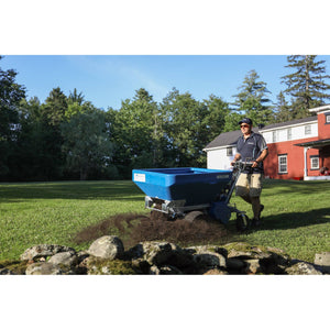 EcoLawn ECO250 top dresser with adjustable spread gate