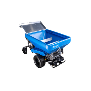 EcoLawn ECO250-e battery-powered top dresser with 48V Vanguard battery
