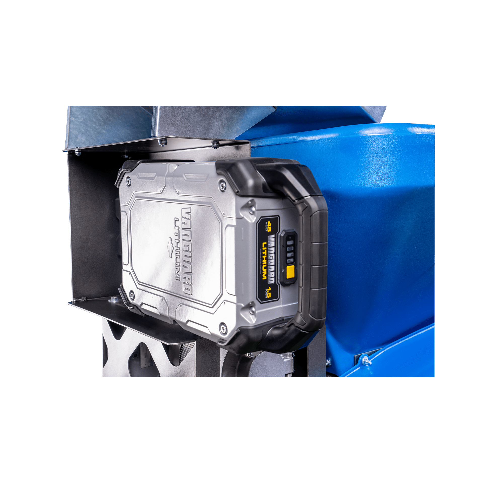 EcoLawn ECO250-e four-wheel electric top dresser
