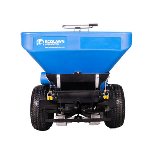 EcoLawn ECO250-S top dresser with Honda GX160 engine and dual spinners
