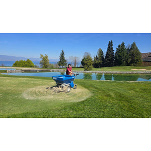 EcoLawn ECO250-S four-wheel self-propelled sand top dresser