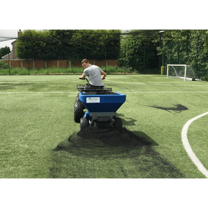 EcoLawn ECO50 two-wheel tow-behind top dresser