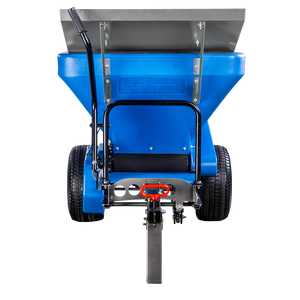 EcoLawn ECO50-S tow-behind sand spreader for ride-on mowers