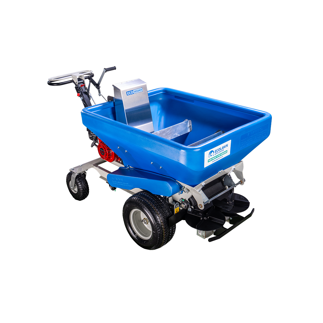 EcoLawn Gate Stopper top dresser flow-control attachment